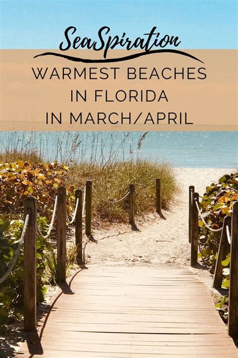 best us beaches to visit in march|warmest florida beaches in march.